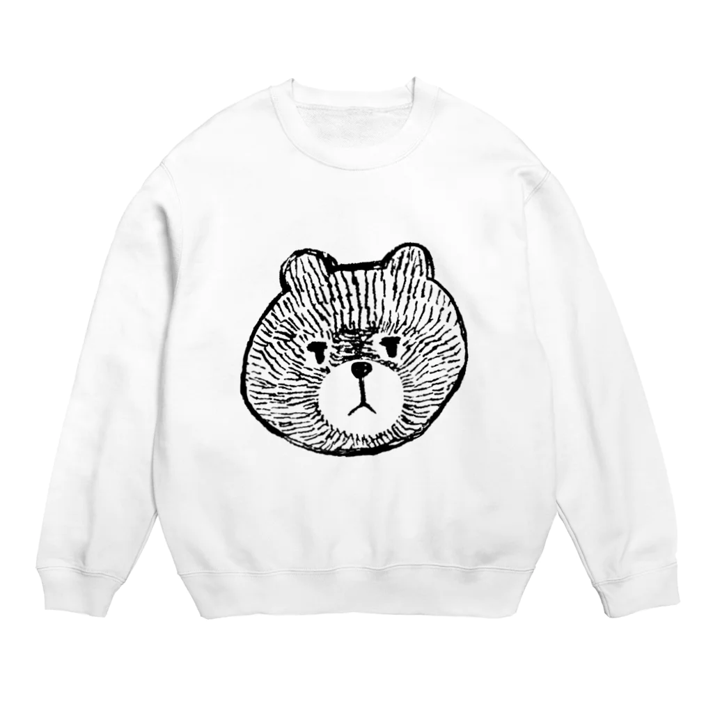 kurogoma.のくまちゃん Crew Neck Sweatshirt