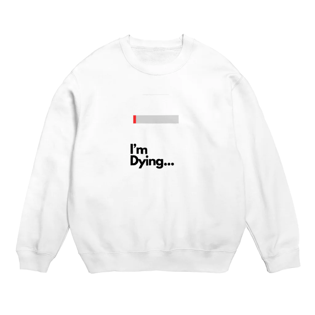 Sounds Focus&RelaxのMy Status(Dying) Crew Neck Sweatshirt