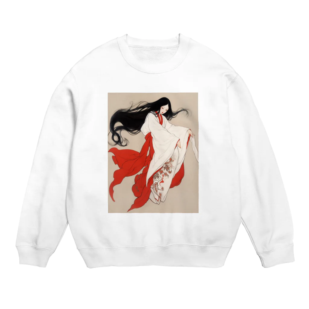 AQUAMETAVERSEの紫式部　なでしこ1478 Crew Neck Sweatshirt