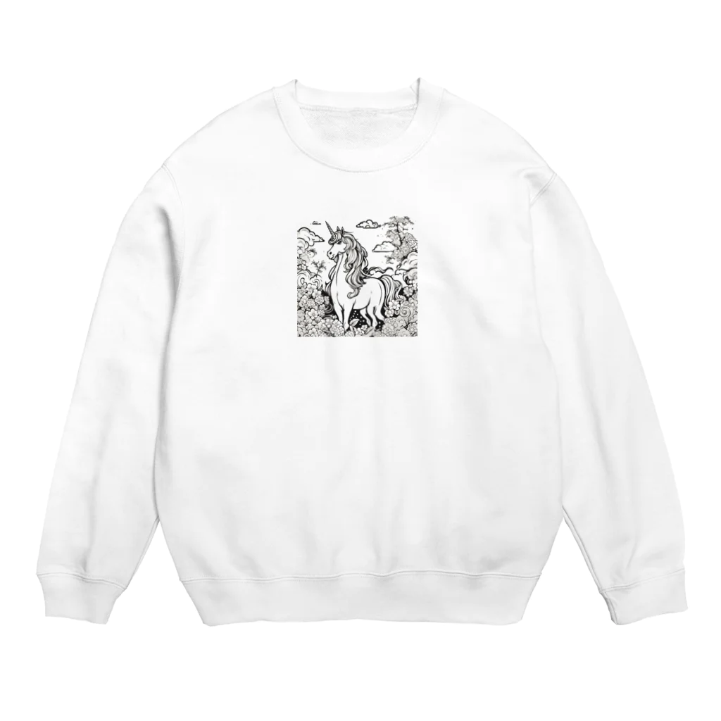 ユニコーンSHOPのユニコーン Crew Neck Sweatshirt