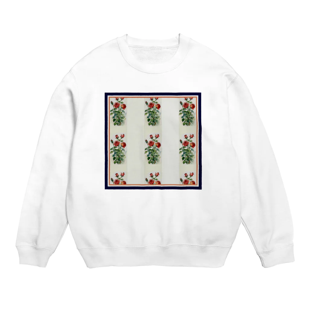 (っ◔◡◔)っ ♥ Le Petit Trésor ♥の𝖂𝖍𝖊𝖓 𝖗𝖔𝖘𝖊𝖘 𝖇𝖑𝖔𝖔𝖒 Crew Neck Sweatshirt