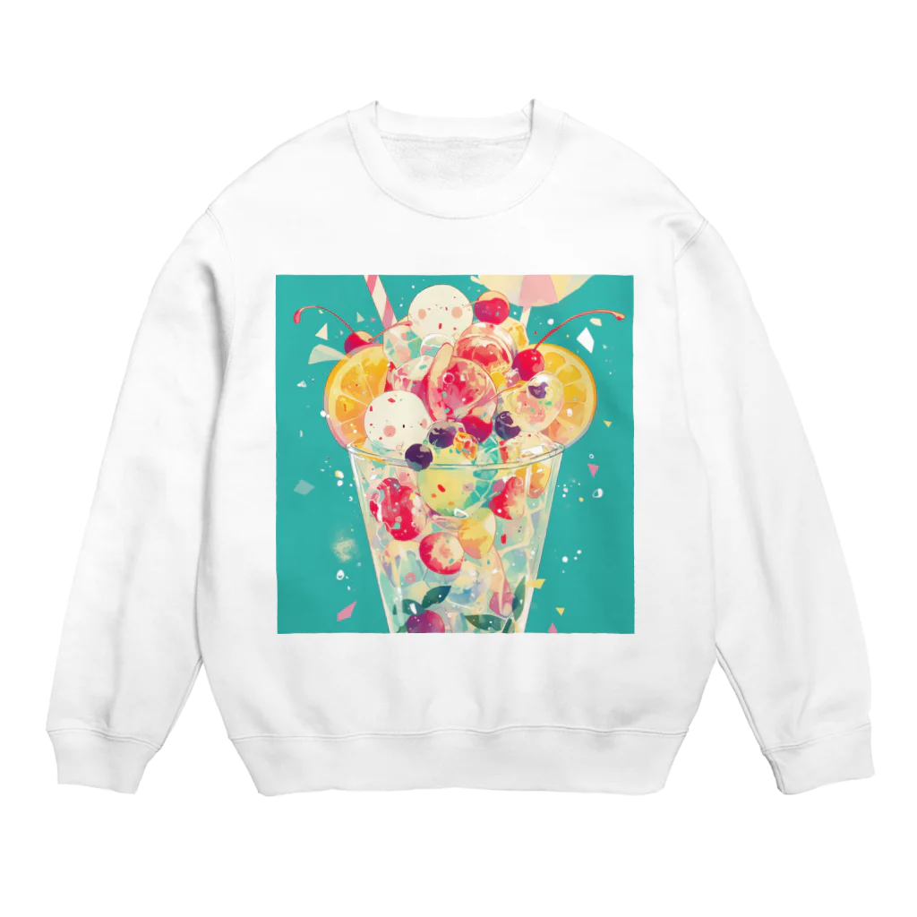 AQUAMETAVERSEの華やかな果実のシンフォニー Marsa 106 Crew Neck Sweatshirt