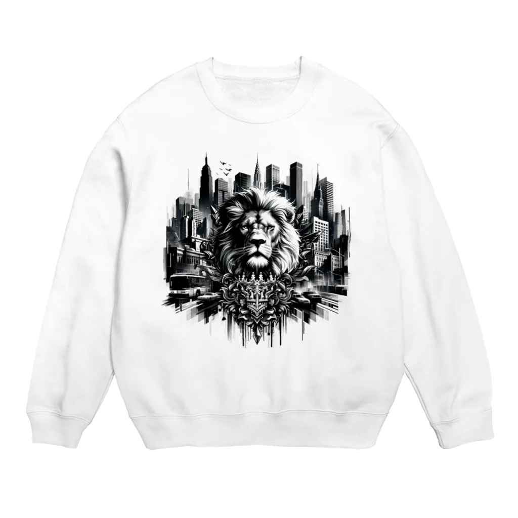 Overdrive Oasis-オーバードライブオアシス-のUrban Jungle Majesty Crew Neck Sweatshirt