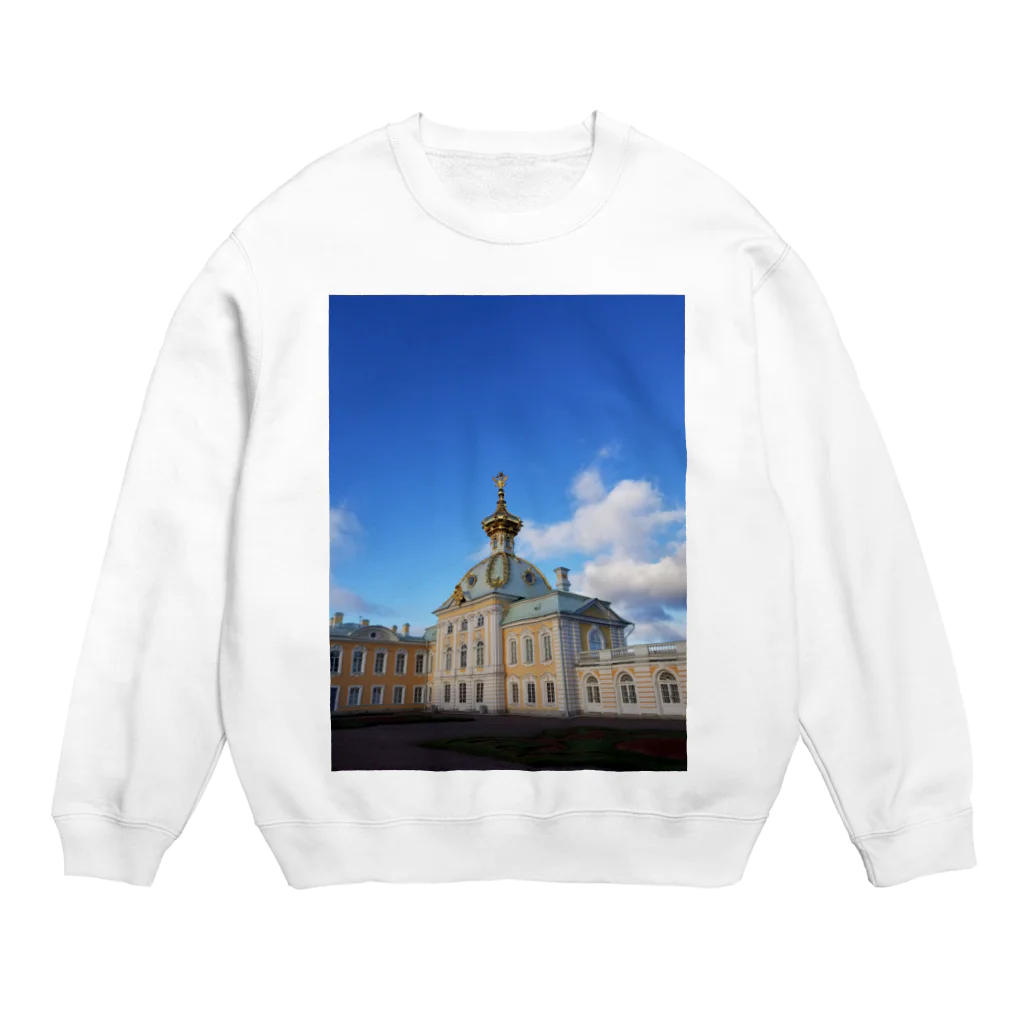 Itto_kawaiibabyの美しい西洋建物 Crew Neck Sweatshirt