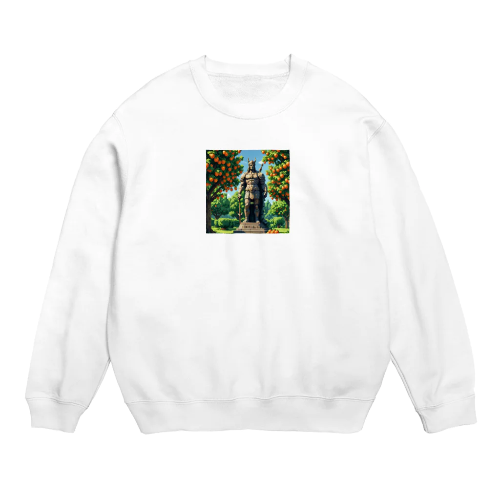 tentetenの果物の英雄 Crew Neck Sweatshirt