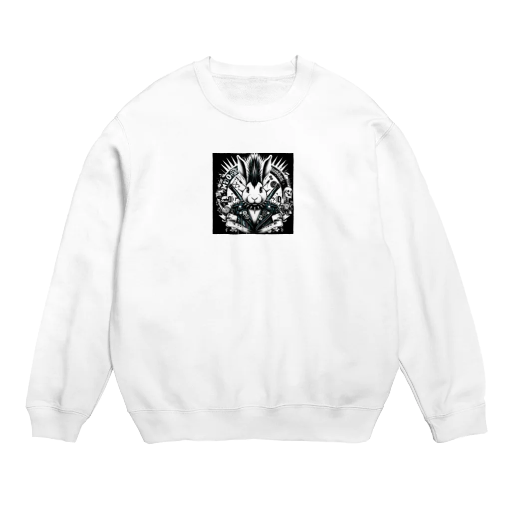 nkcamelliaのラビットパンク Crew Neck Sweatshirt