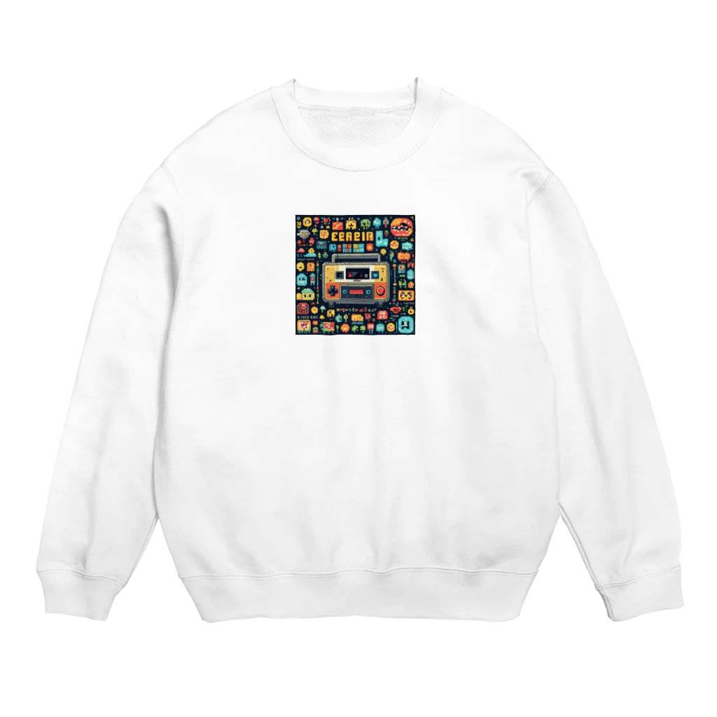 pepesamaのレトロゲーム風 Crew Neck Sweatshirt