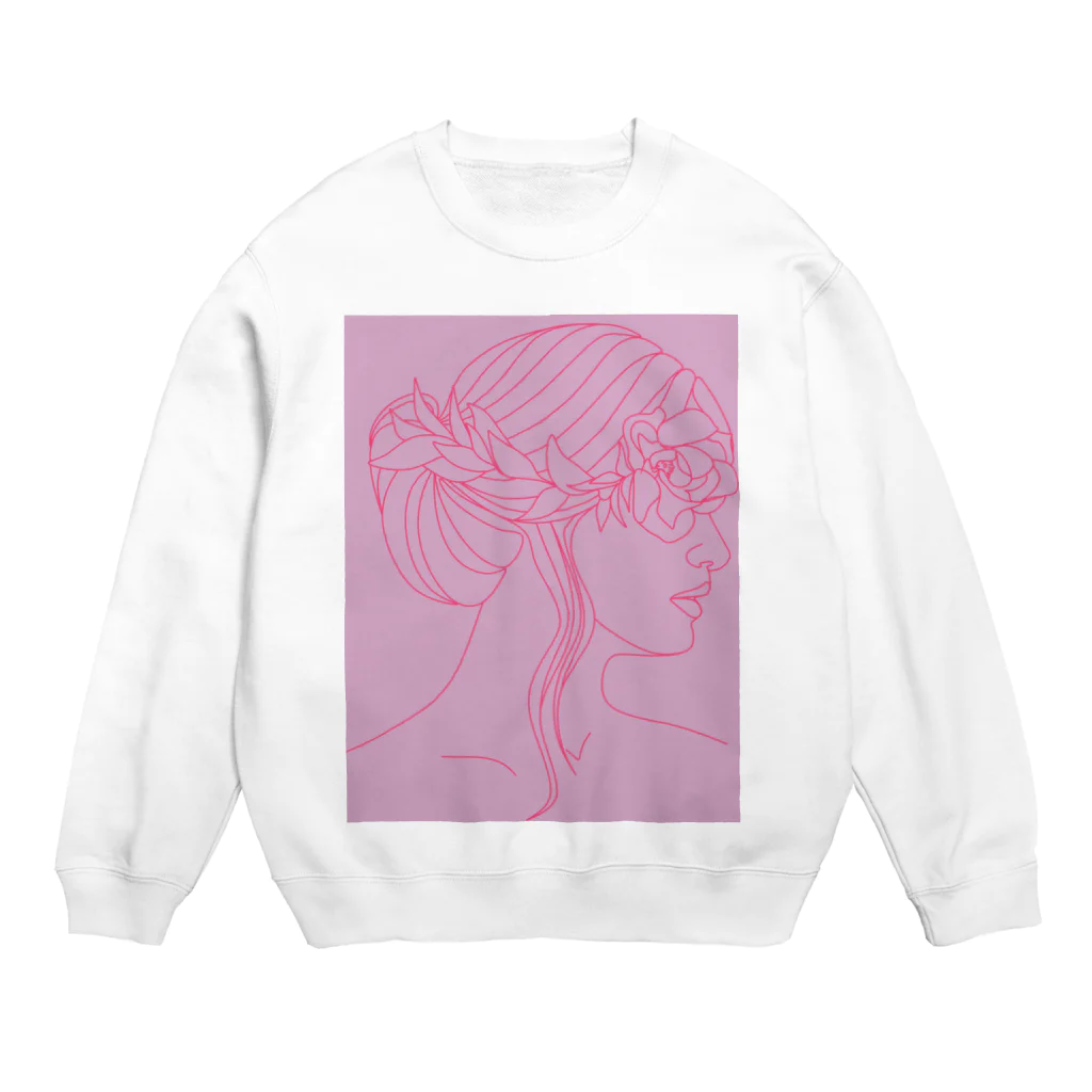 Ramen-Geniusのグリーン.ガーデン Crew Neck Sweatshirt