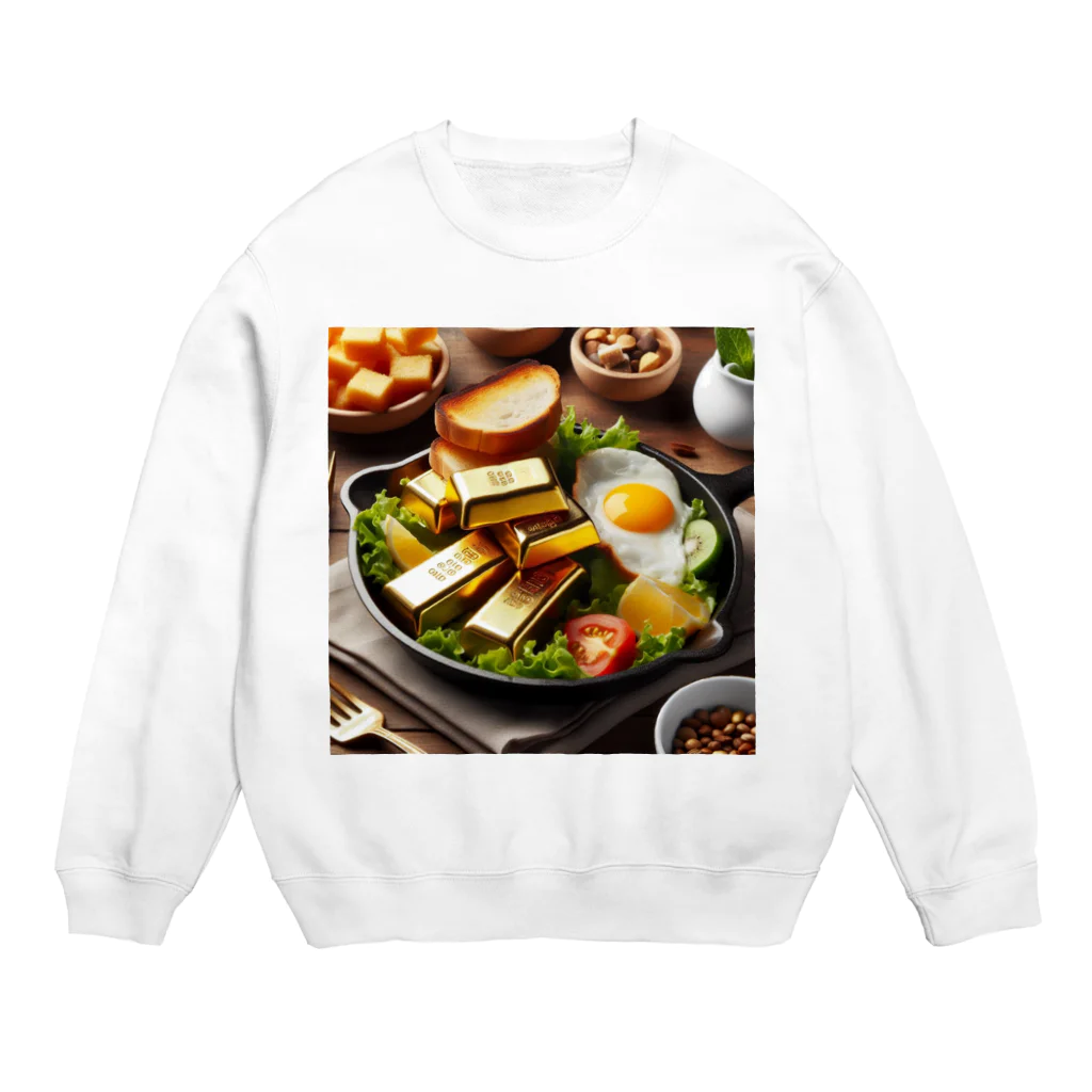 七太郎印のあさごはん Crew Neck Sweatshirt