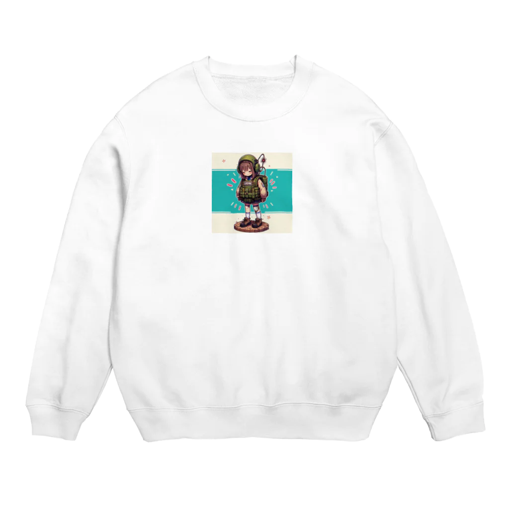 77 NOAの地雷系女子 Crew Neck Sweatshirt