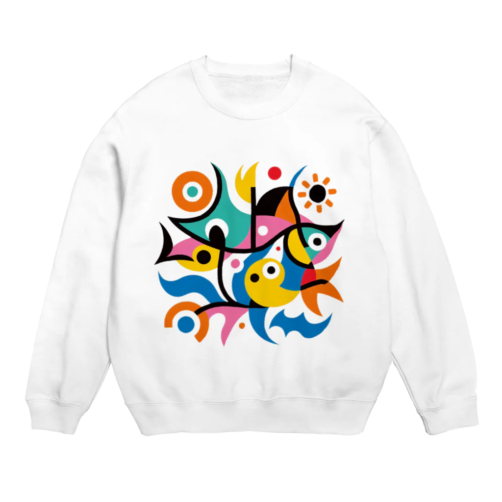 tohateの春 Crew Neck Sweatshirt