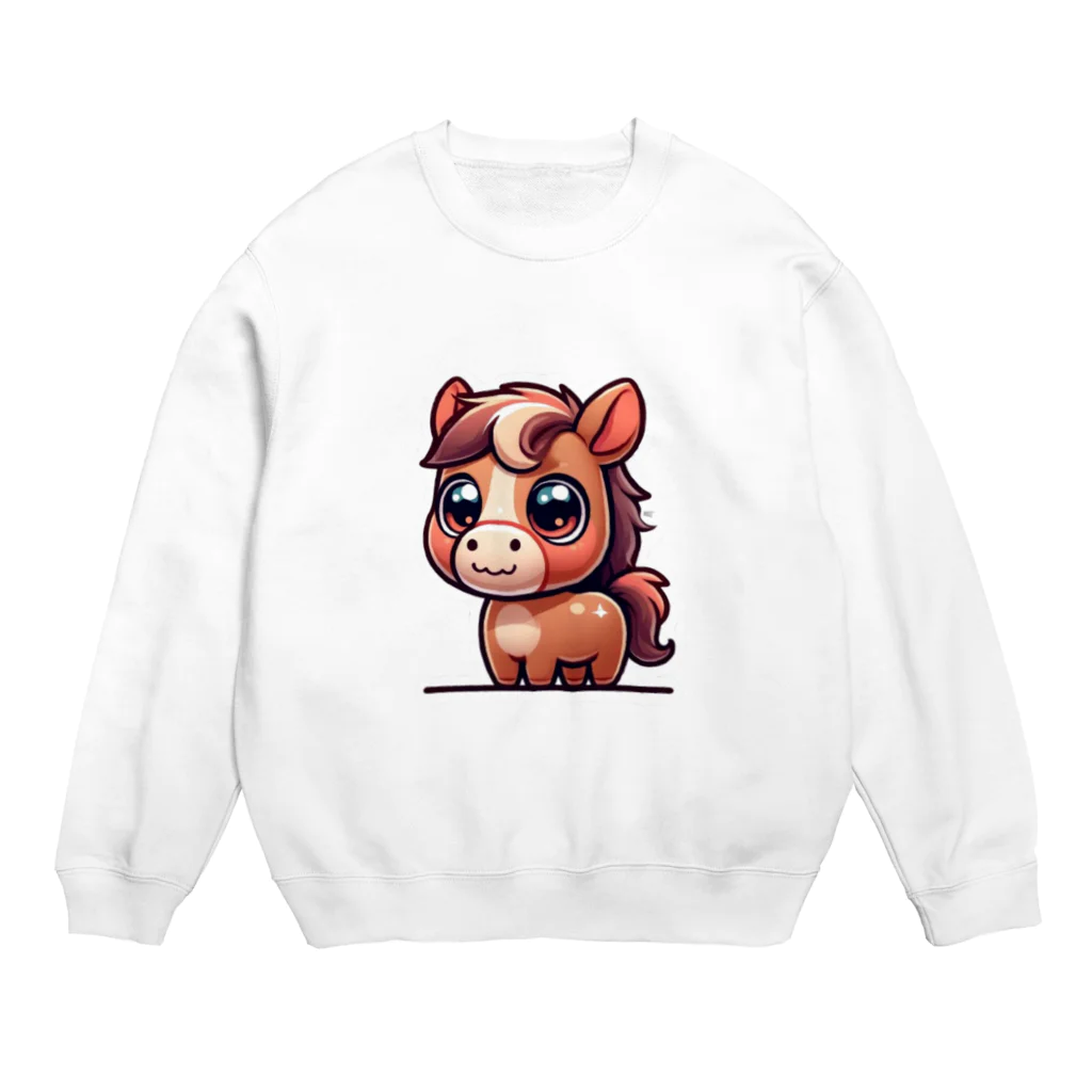 アニマルファッションのスーパーホース菜々美 Crew Neck Sweatshirt