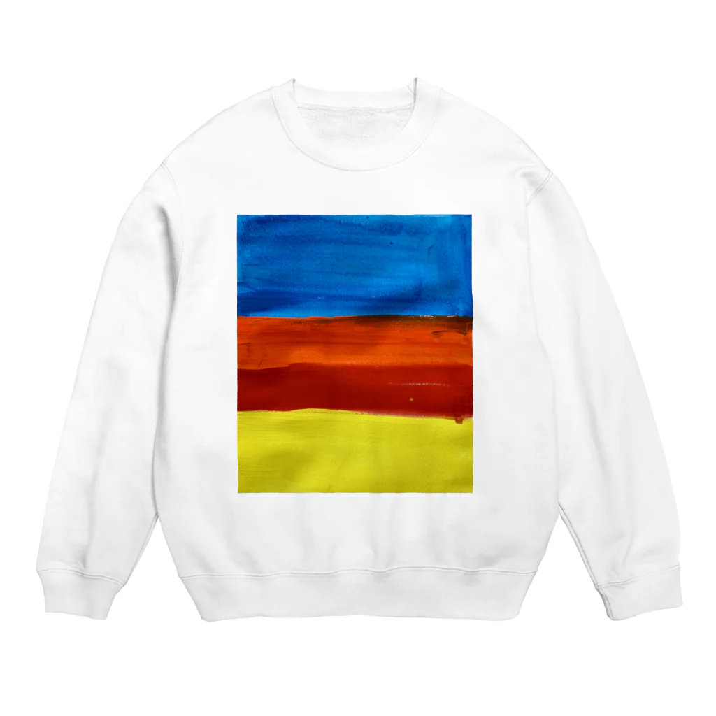 いちもんなしのヨンショクカラー Crew Neck Sweatshirt