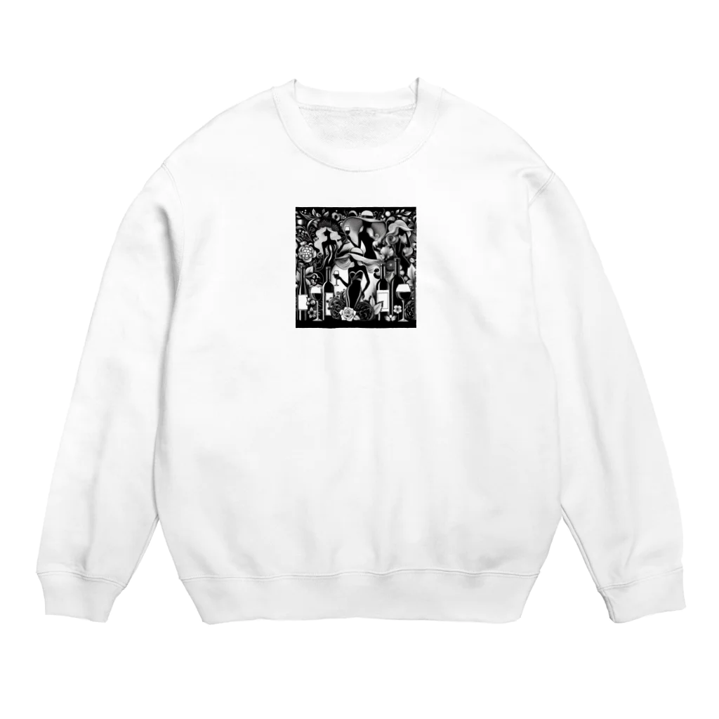 MOONY'S Wine ClosetのVino Chic Crew Neck Sweatshirt