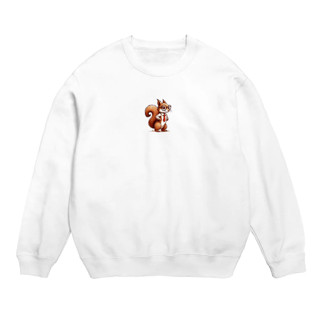 nono_0703のメガネ・リス Crew Neck Sweatshirt