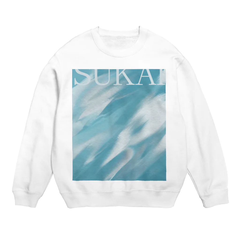 納豆ごはんのSUKAI Crew Neck Sweatshirt