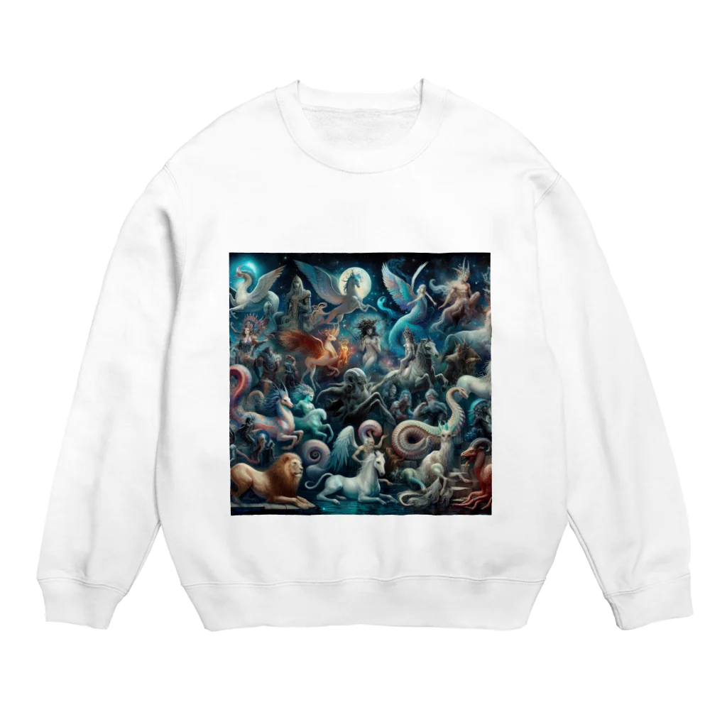 fitsの美しいモンスター Crew Neck Sweatshirt