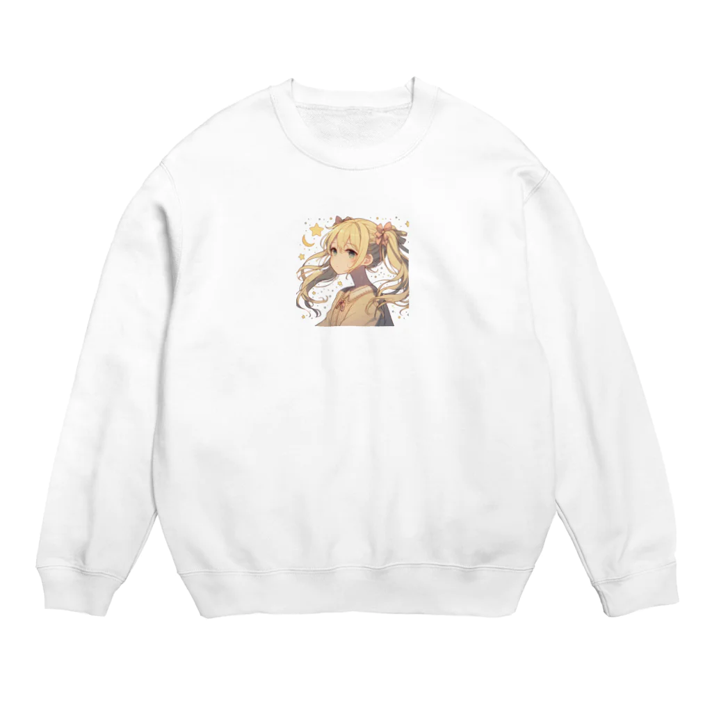 xsayaxの不思議の国の少女✨夢🐇🎩 Crew Neck Sweatshirt