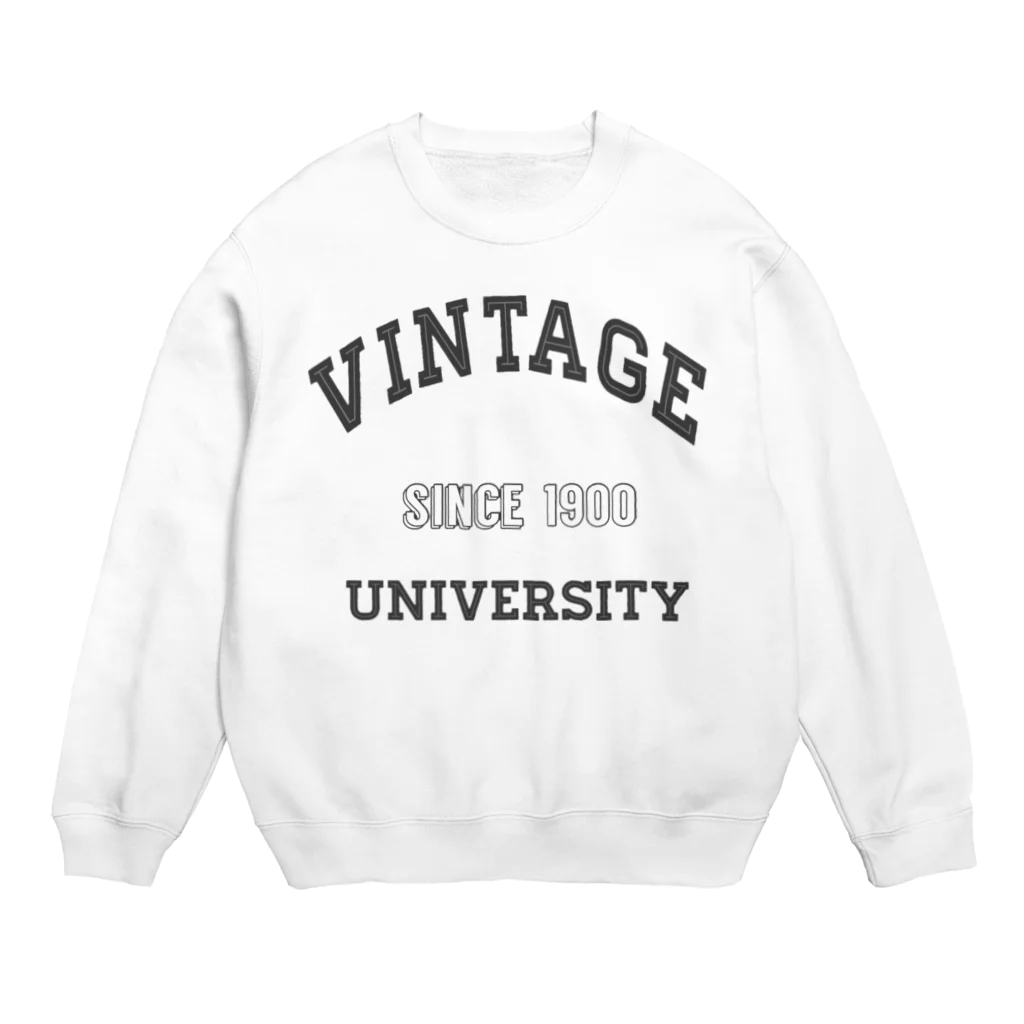 Aki1990-1990のビンテージ大学　 Crew Neck Sweatshirt