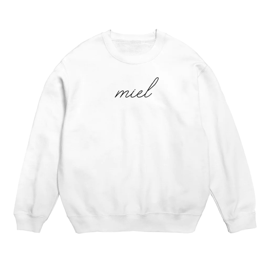 mielのmiel Crew Neck Sweatshirt