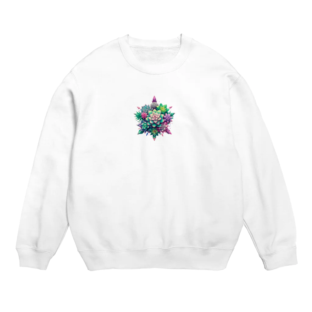 lil_tanikuのスターサキュシック Crew Neck Sweatshirt