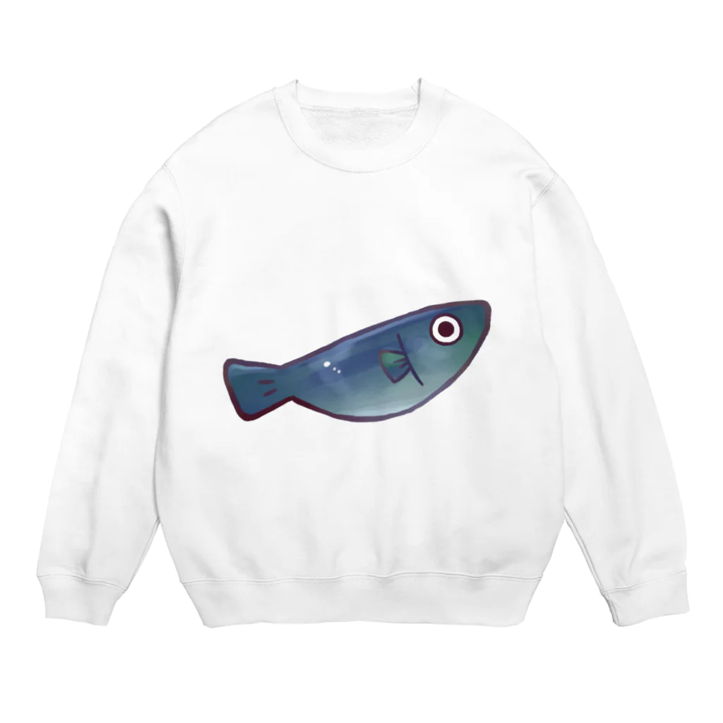 コットンさんの森のサメ Crew Neck Sweatshirt