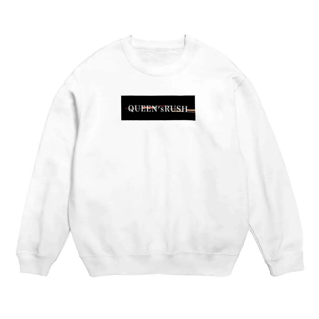 QUEEN’ｓRUSHのQUEEN'S RUSHロゴマーク1 Crew Neck Sweatshirt