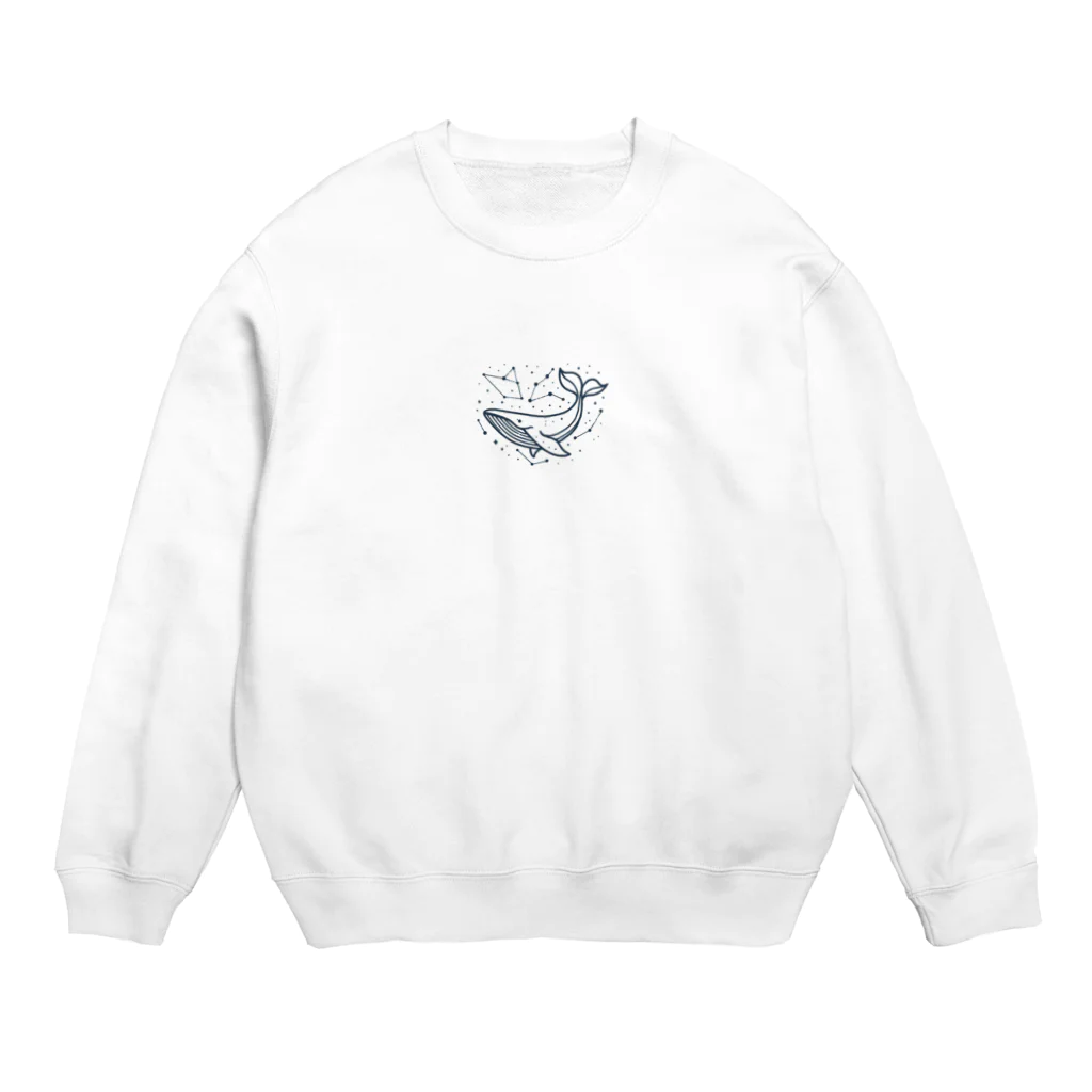 きままにまにまにの海響く鯨歌 Crew Neck Sweatshirt