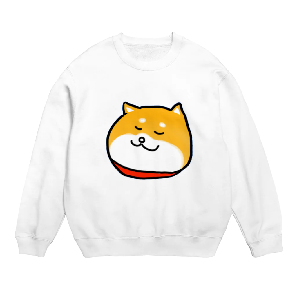 みーのまんぞく犬 Crew Neck Sweatshirt