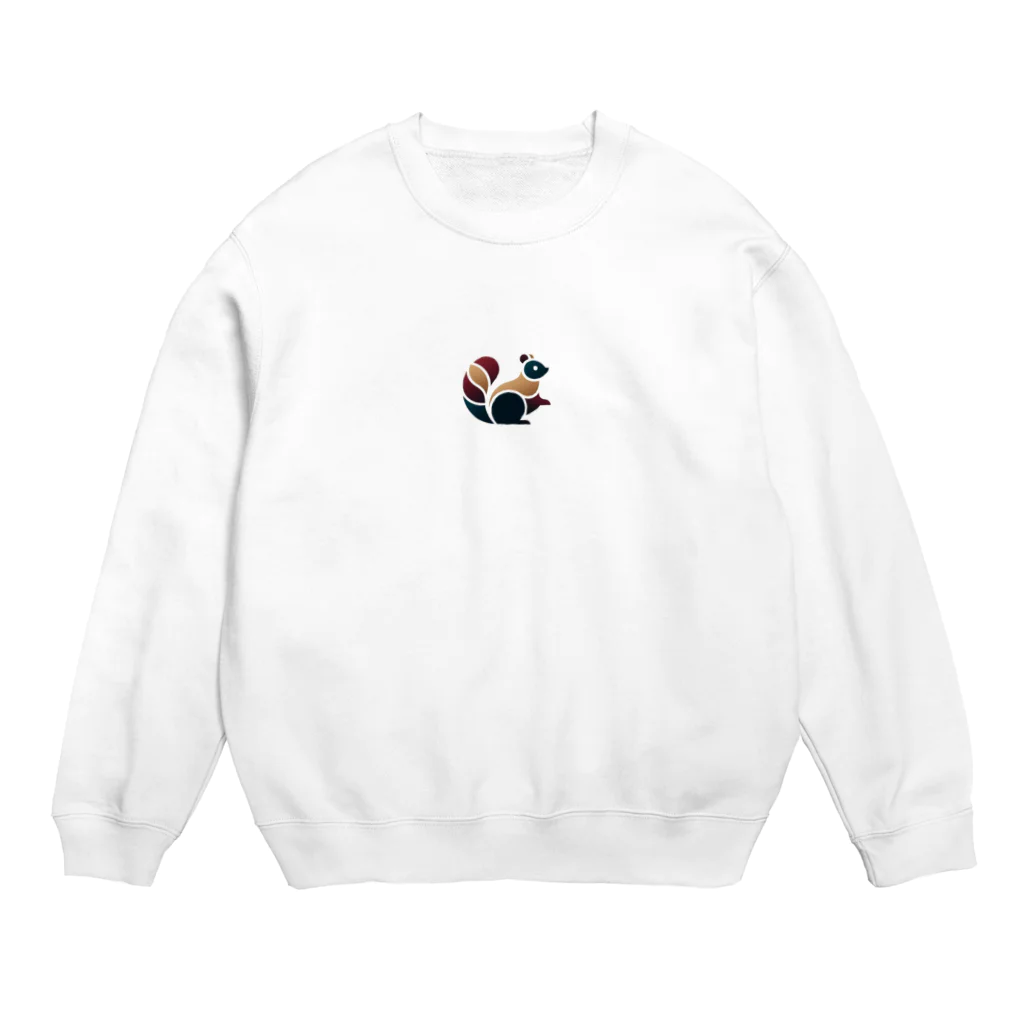 SmoothLissのリスロゴ　ナンバー05 Crew Neck Sweatshirt