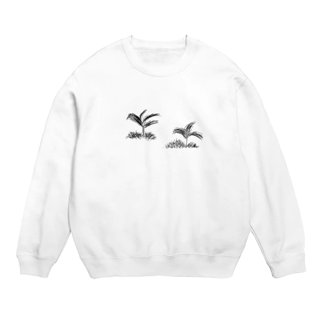 あおれいの雑草魂 Crew Neck Sweatshirt