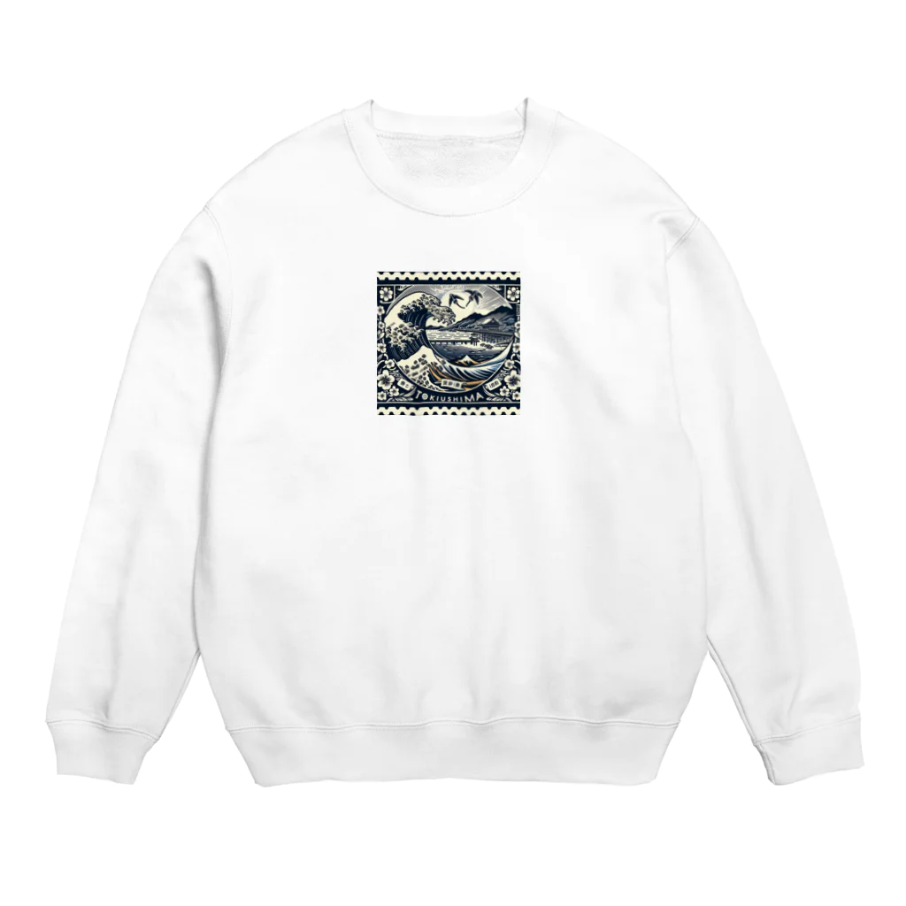 fujisakuraの徳島県 Crew Neck Sweatshirt