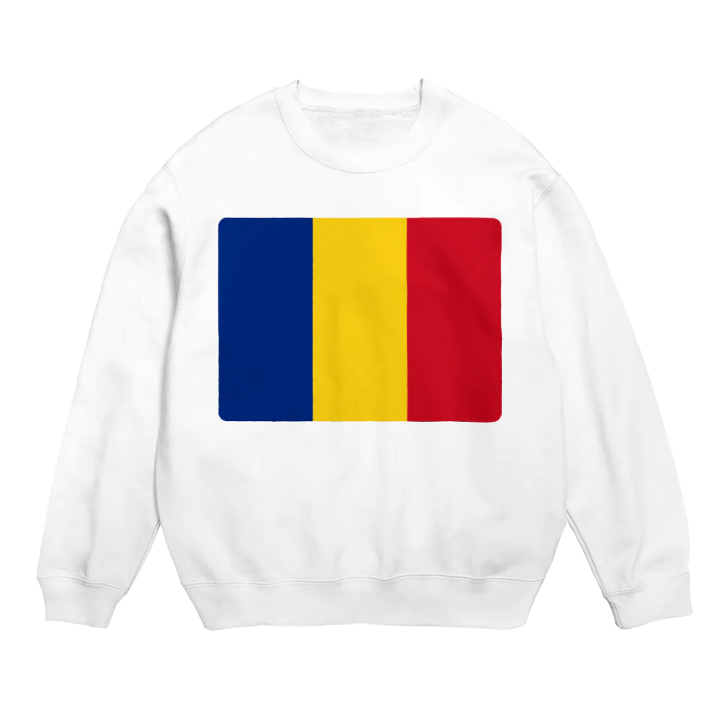 お絵かき屋さんのルーマニアの国旗 スウェット
