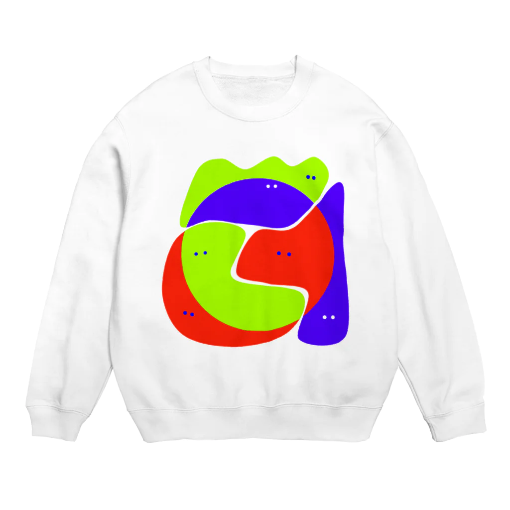 とうもろこし粉のほりゅう Crew Neck Sweatshirt