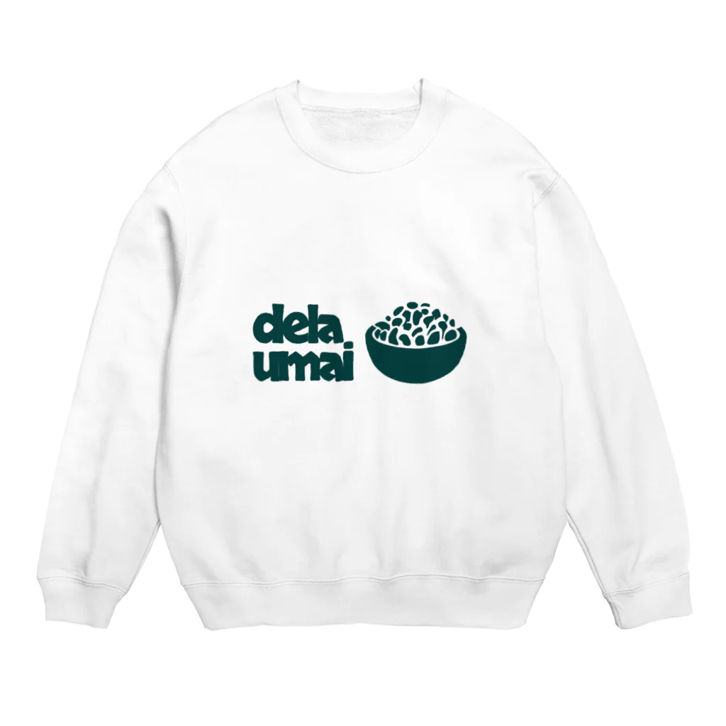 carl-carlのdela umai ライスTシャツ Crew Neck Sweatshirt