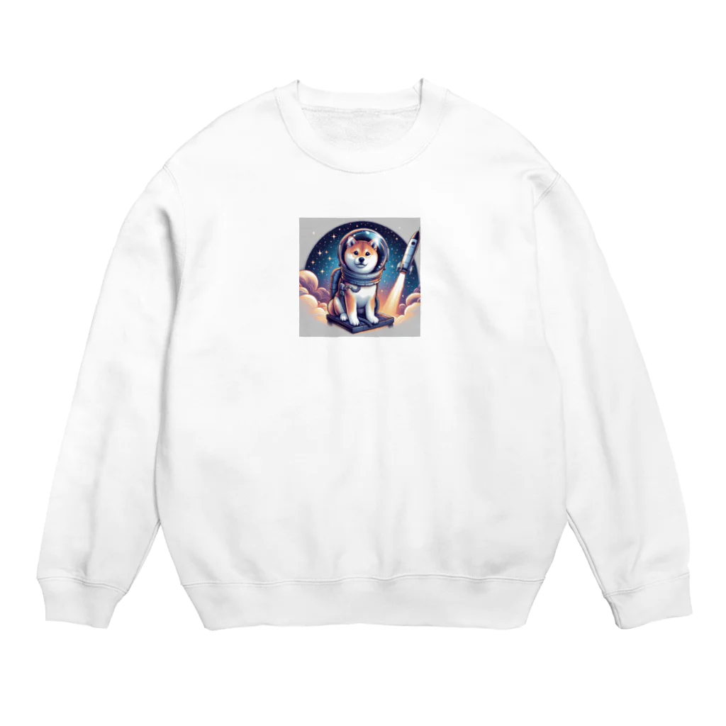 玉ねぎんのスペースドック4 Crew Neck Sweatshirt