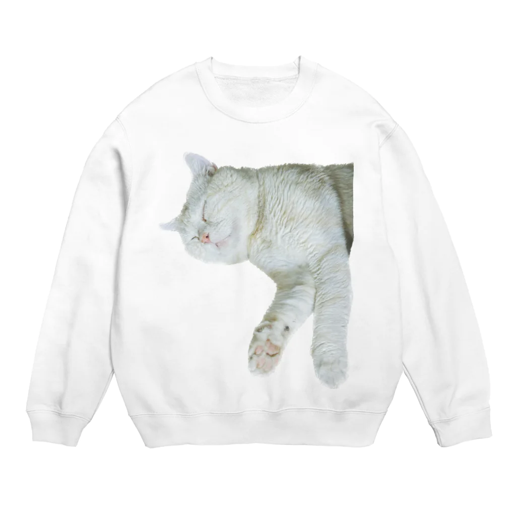 動物ランドのきいちゃんすやすやグッズ Crew Neck Sweatshirt