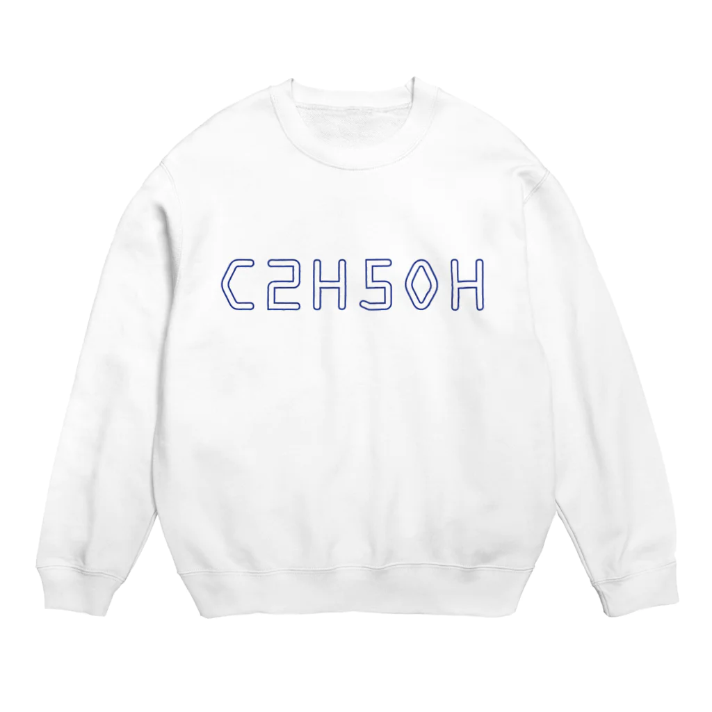 nIcoIchIの化学式　エタノール　 Crew Neck Sweatshirt