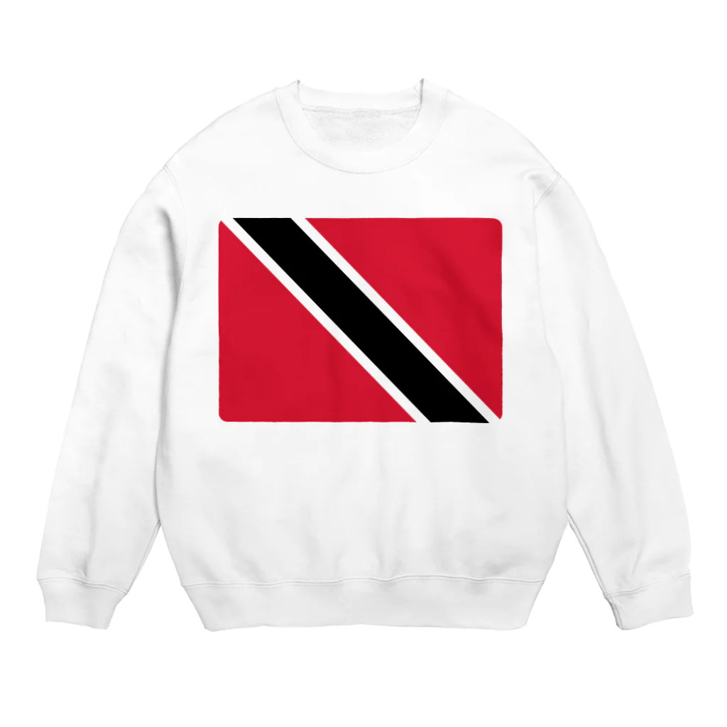 お絵かき屋さんのトリニダード・トバゴの国旗 Crew Neck Sweatshirt