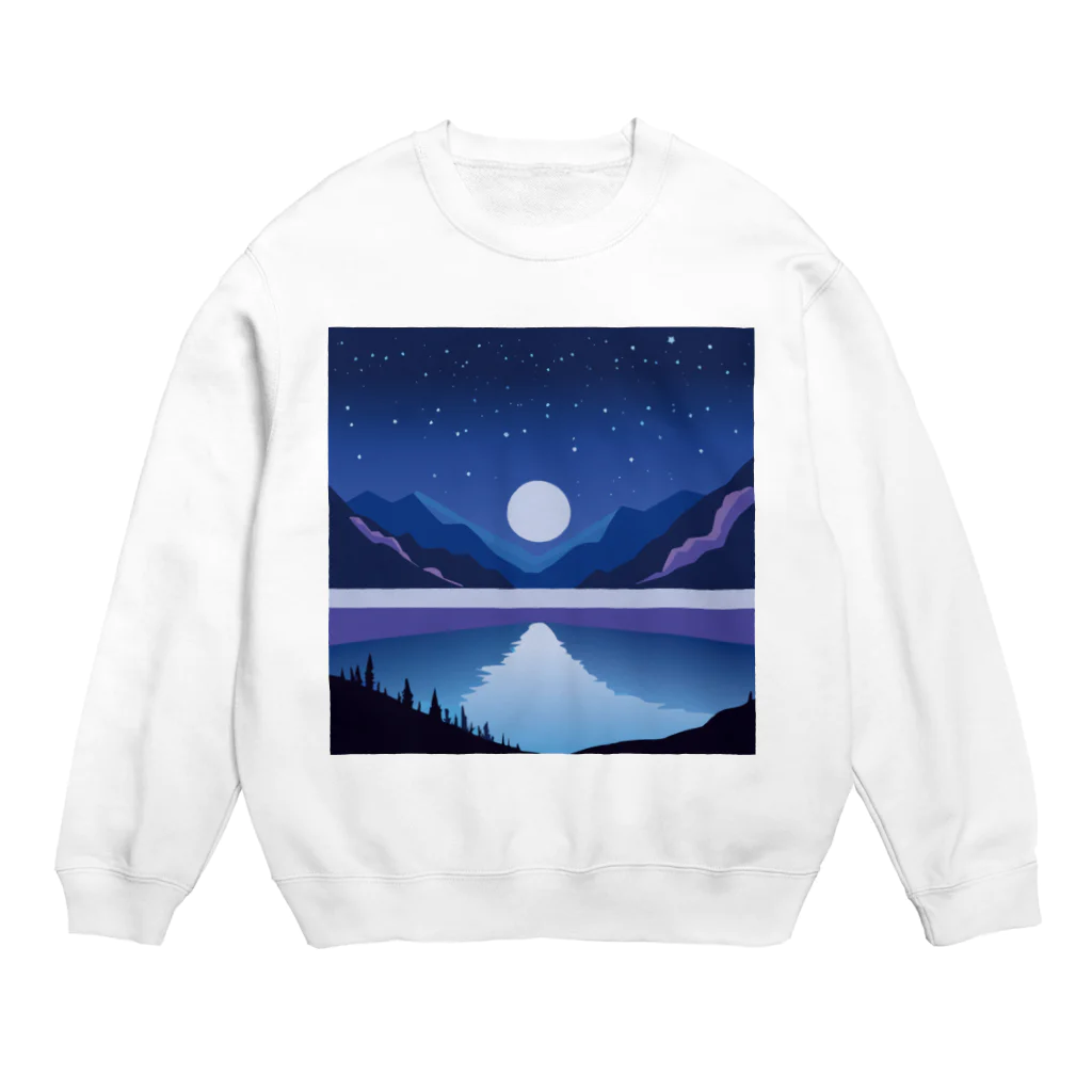 Ske’s gallery for youのMidnight Lake Crew Neck Sweatshirt