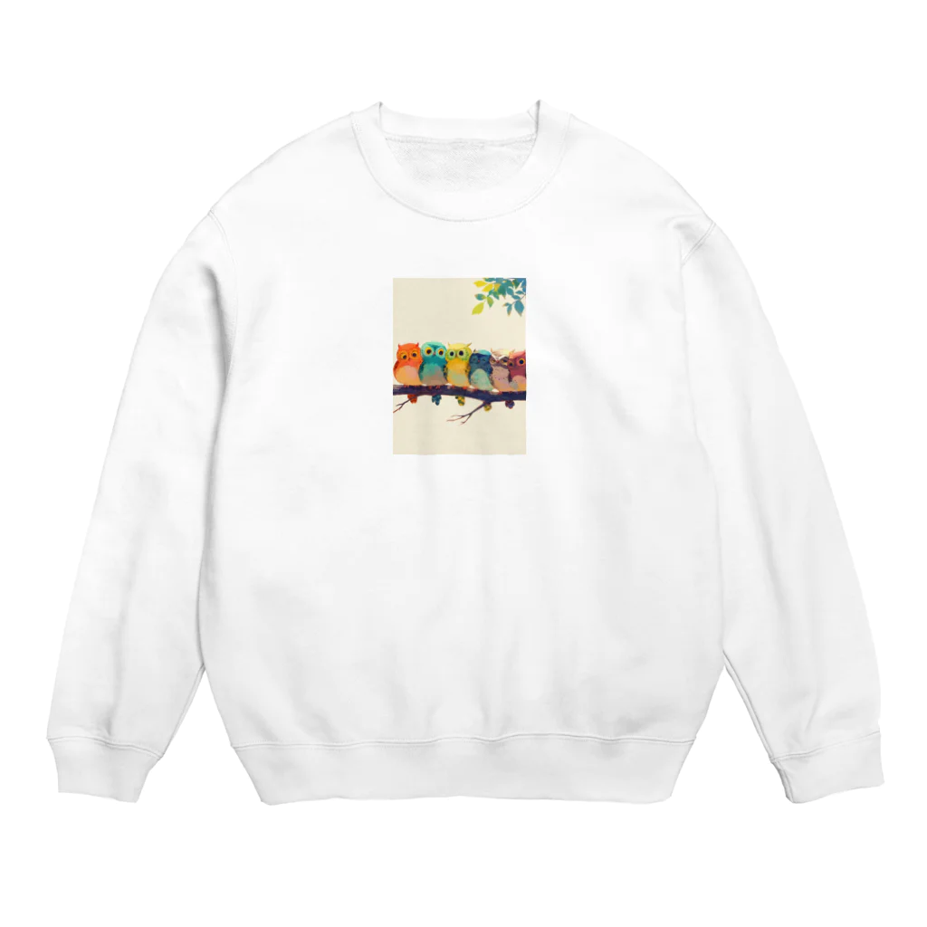 AQUAMETAVERSEの幸福を招く仲良しコンビ　Hime  2530 Crew Neck Sweatshirt