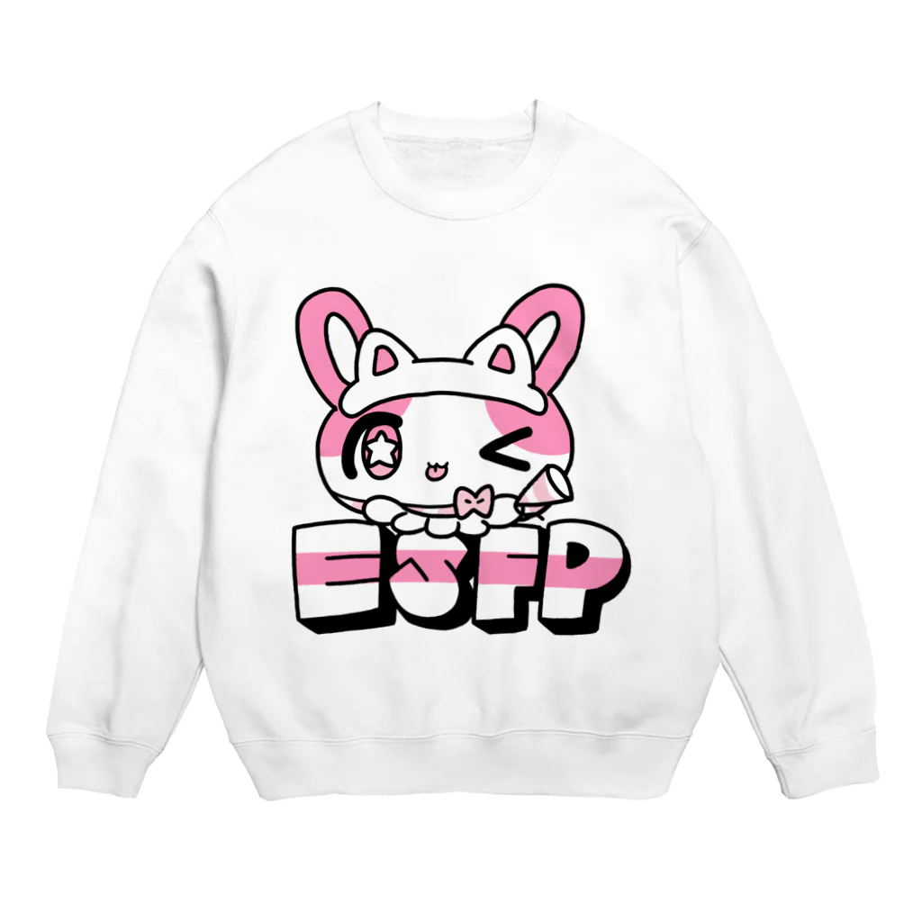 ムラサキゲジゲジのオンラインショップの16性格タコちゃんず ESFP Crew Neck Sweatshirt