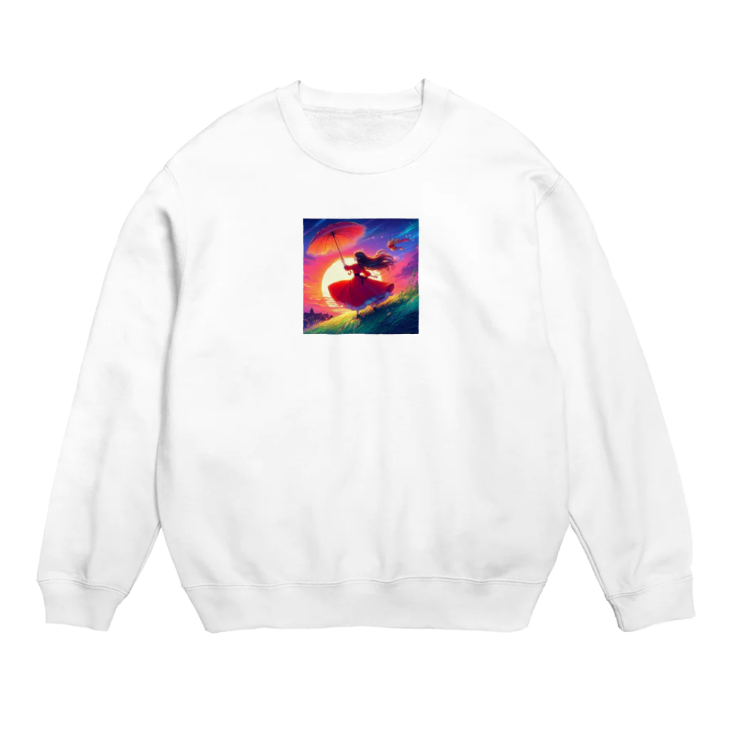 fruitfullの傘の意味 Crew Neck Sweatshirt