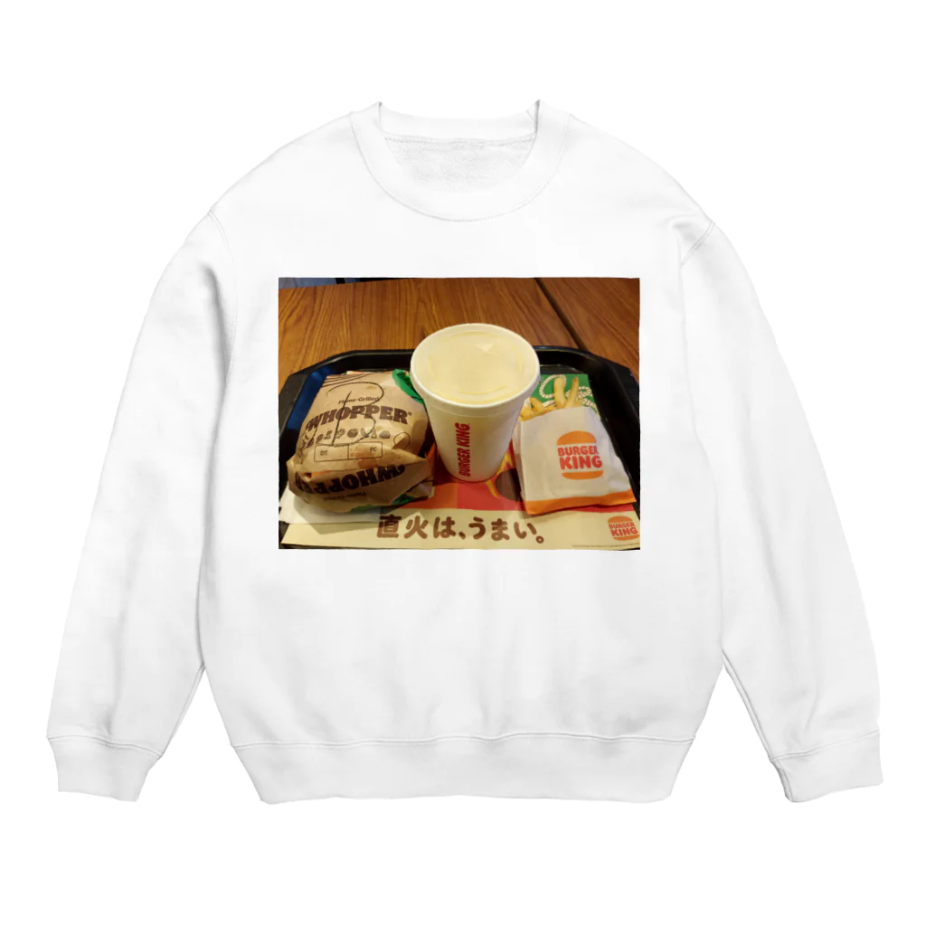 thedarkesthourのバーガーキング Crew Neck Sweatshirt