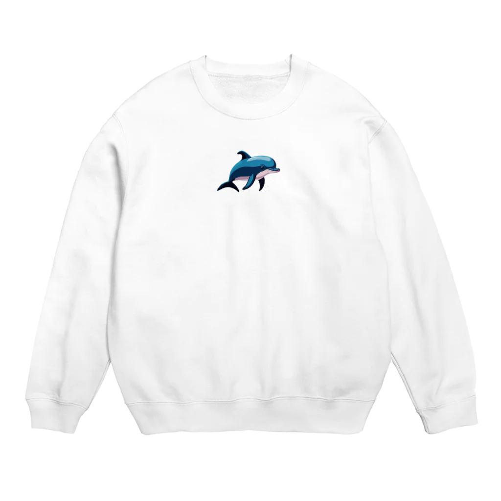 kenny777のイルカ Crew Neck Sweatshirt