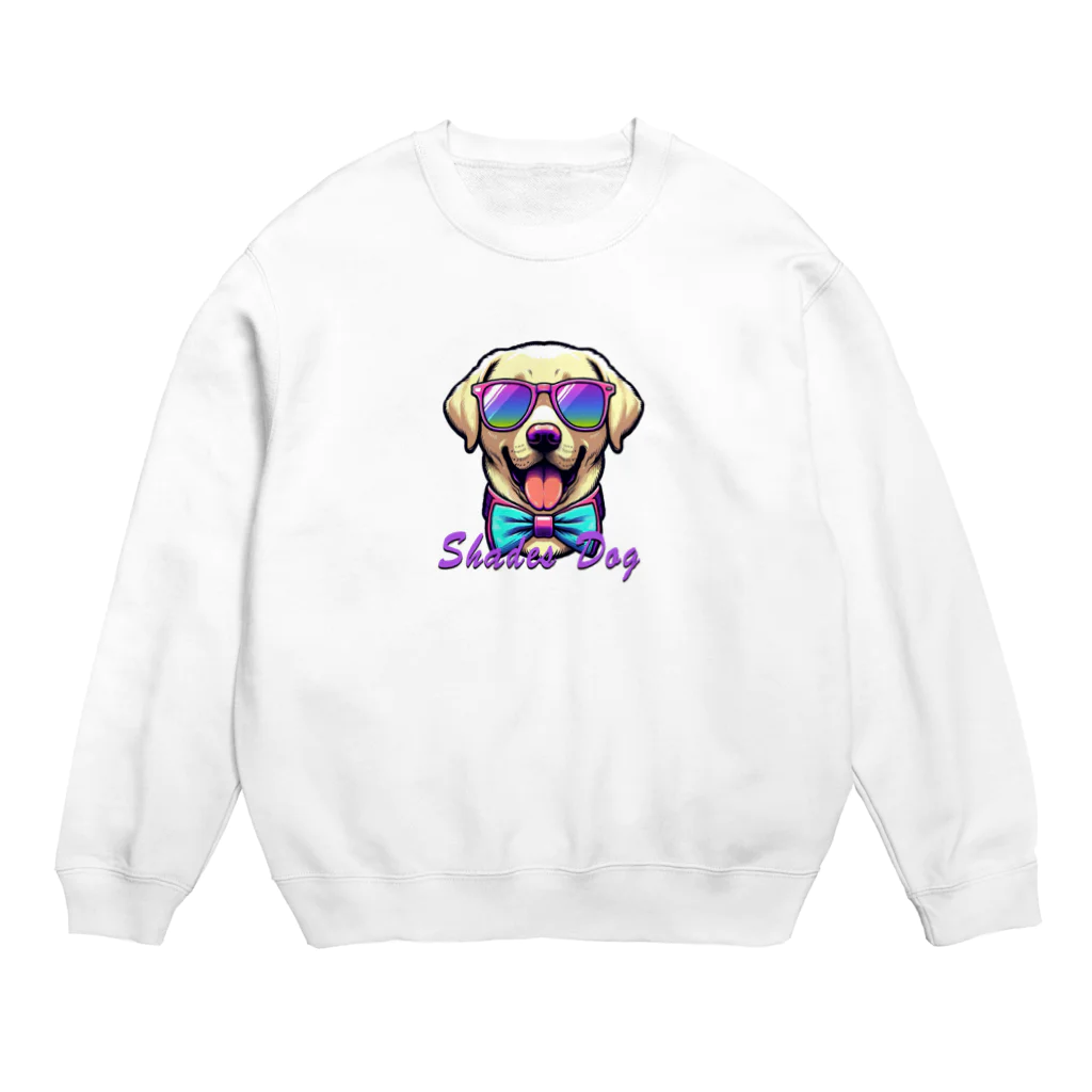 Shades DOGのラブラドールレトリーバー（A） Crew Neck Sweatshirt