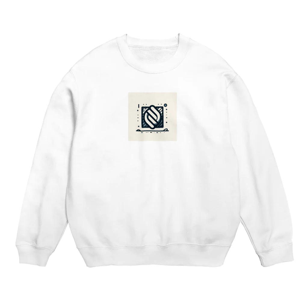 myojinのオリジナルパターン Crew Neck Sweatshirt