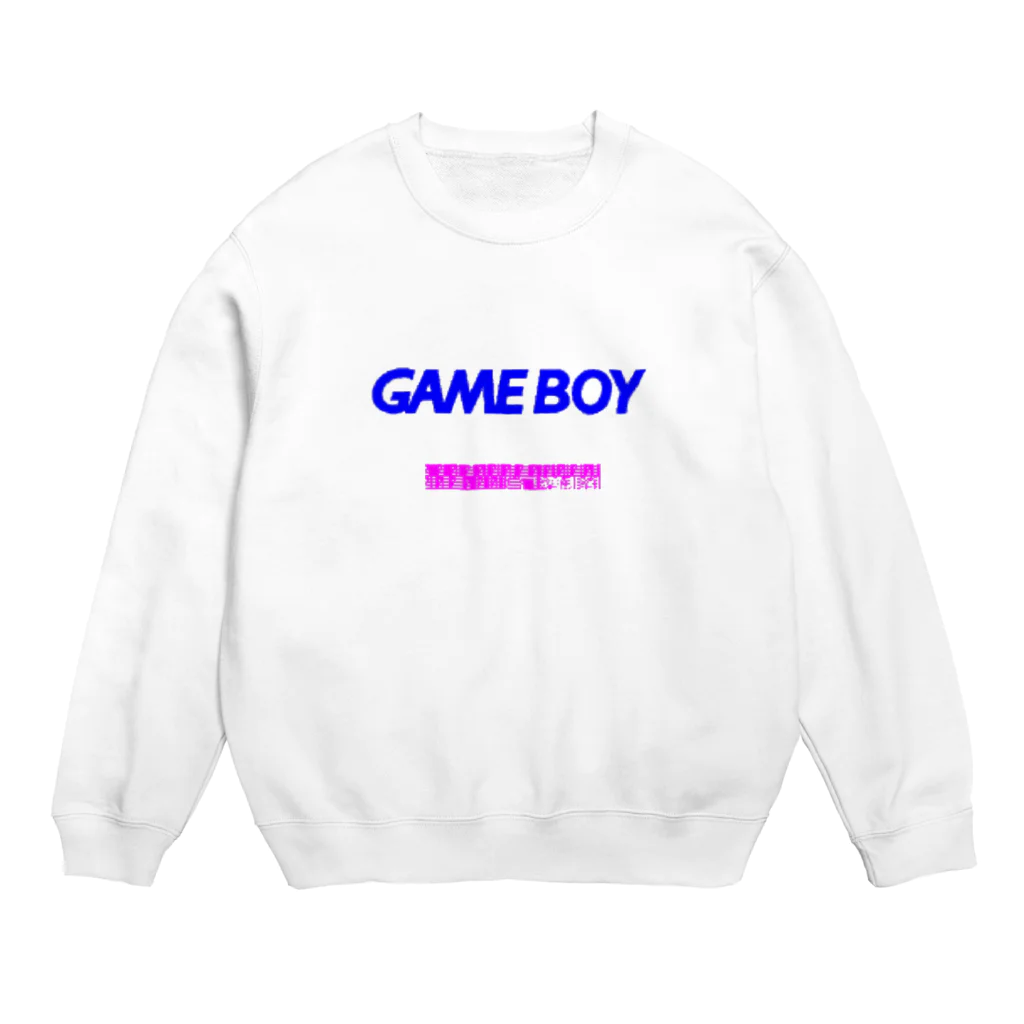 にちようのGAMEBOY ロゴ Crew Neck Sweatshirt