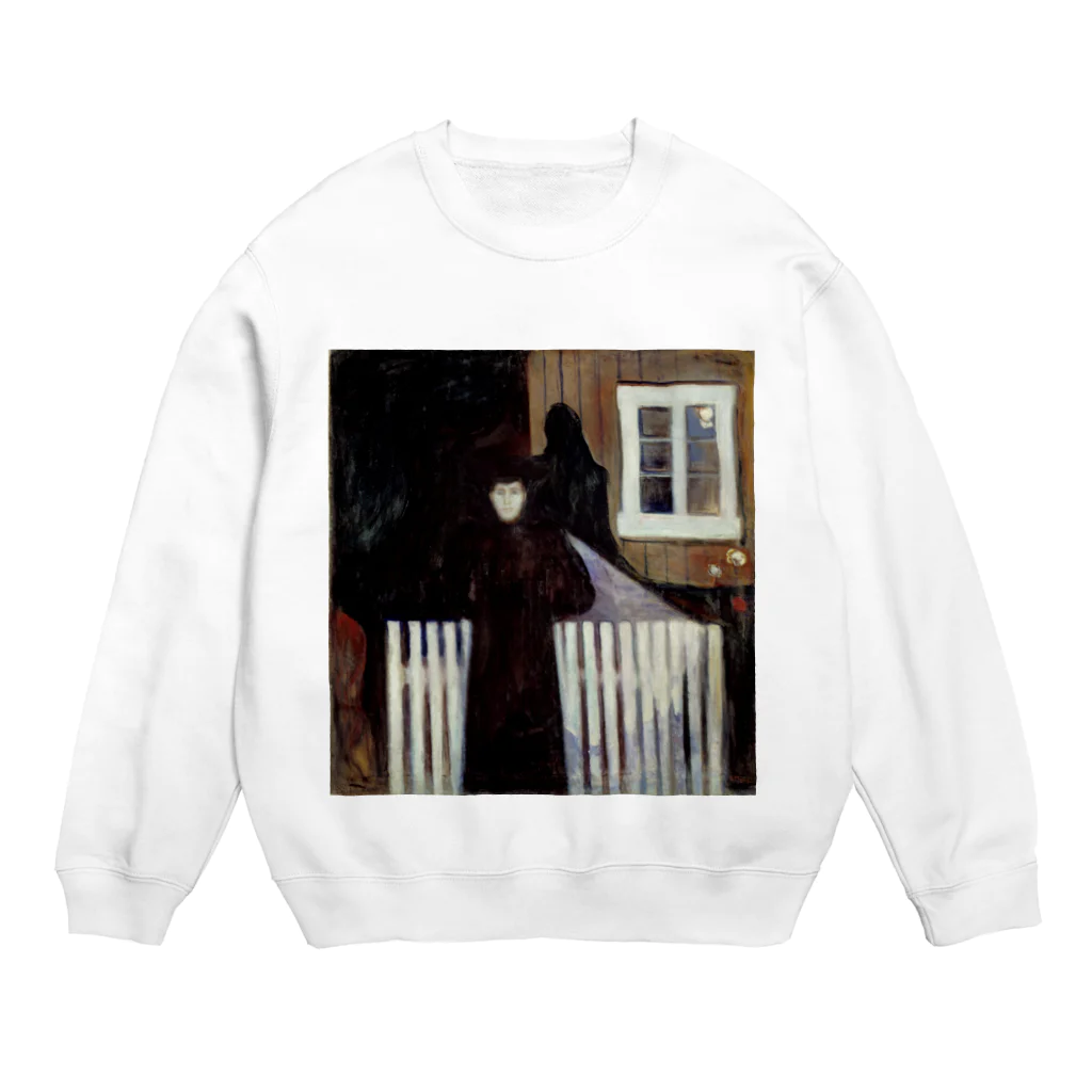 世界美術商店の月光 Crew Neck Sweatshirt