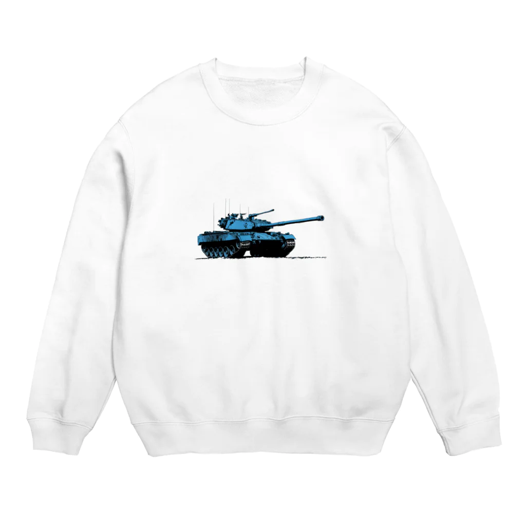 mochikun7の戦車イラスト03 Crew Neck Sweatshirt